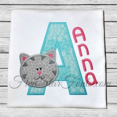 Kitty Applique Font