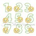 Lion Applique Birthday Numbers 