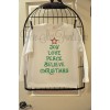 Christmas Tree Word Art Embroidery Design