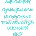 Krazy Cat Embroidery Font