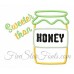 Honey Jar Applique 
