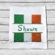 Split Irish Flag Applique 