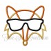Cool Hipster Fox in Sunglasses Applique 