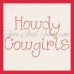 Redwork Cowgirls 10 Different Designs in 9 Sizes