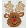 FREE - Christmas Reindeer Applique Design