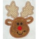 FREE - Christmas Reindeer Applique Design
