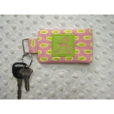 Quilted Monogram Pocket Key Chain
