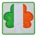 Irish Flag Shamrock Applique