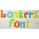 Bonkers Embroidery Font