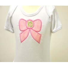 Sweet Girly Bow Monogram