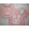 Sweet Bunny Snuggly and Matching Applique