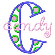 Sassy Dots - Monogram Font 18