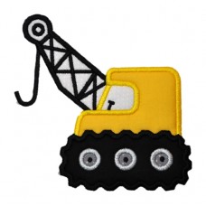 Crane Construction Applique
