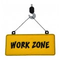 Crane Sign Construction Applique