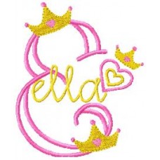 Girly Princess - Monogram Font 16