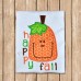  Happy Fall Pumpkin Applique