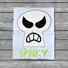 Spooky Skull 3 Applique