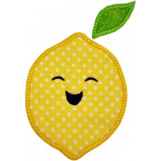 Happy Fruit Lemon Applique