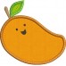 Happy Fruit Mango Applique
