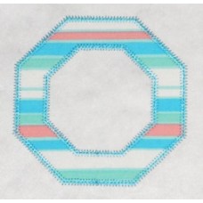 FREE Octagon Applique Frame Design