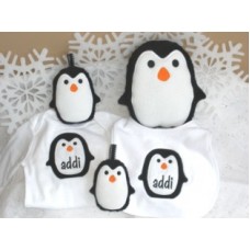 Penguin Snuggly and Matching Applique