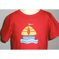 Ric Rac Sailboat Applique