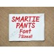 Smartie Pants Font