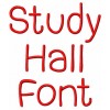 Study Hall Font