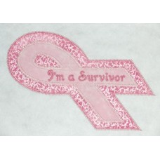 FREE Breast Cancer Double Applique Design