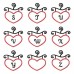 Heart Boutique Sign Applique Monogram