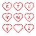 Scallop Heart 2 Monogram Font