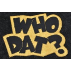 Exclusive WHO DAT Double Applique