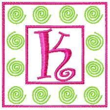 Curly Swirly - Monogram Font 43