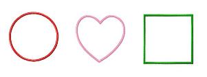 FREE - Applique Shapes!