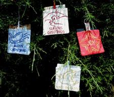 Christmas Cash/Gift Card Holders-ITH 4x4 - Modern Lines