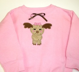 Exclusive Sweet Reindeer Applique Designs