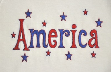 Jazzy Embroidery Font - 5 sizes