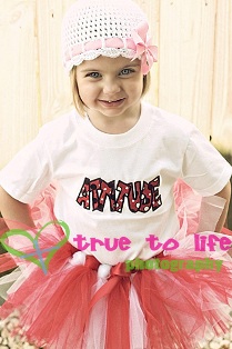 Exclusive ATTITUDE Double Applique - 5 sizes!