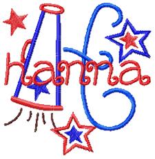 Cheerleader Monogram Font 8 - EXCLUSIVE