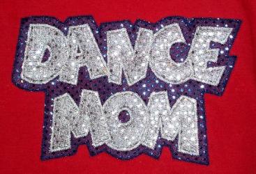 Exclusive DANCE MOM Applique-5 Sizes