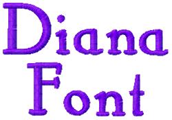 Diana Font - 3 Sizes