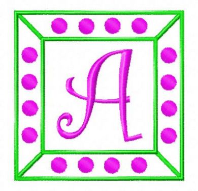 Font Frame 7 - 2 sizes