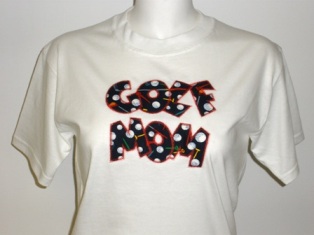 Exclusive GOLF MOM Double Applique - 5 sizes!