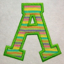 Happy Applique Font - 4 SIZES!
