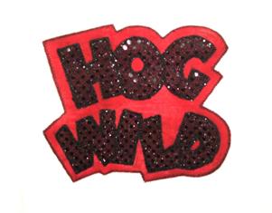 Exclusive HOG WILD Double Applique-5 Sizes