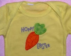 Hoppy Easter Applique Ric Rac Fun