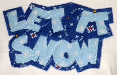 Let It Snow Christmas Present 2009