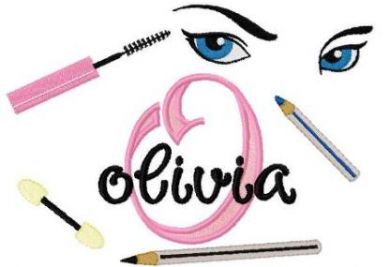Looking Pretty - Monogram font 28