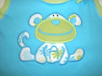 Monkey Monogram