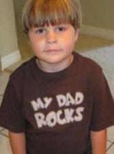 Exclusive MY DAD ROCKS Double Applique - 5 sizes!